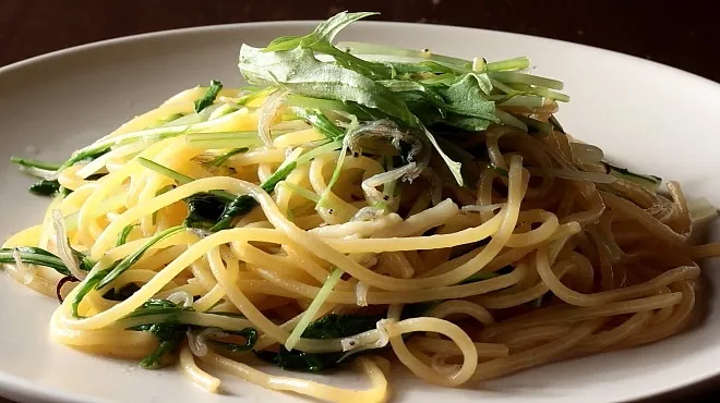 APO食堂 シラスピザ