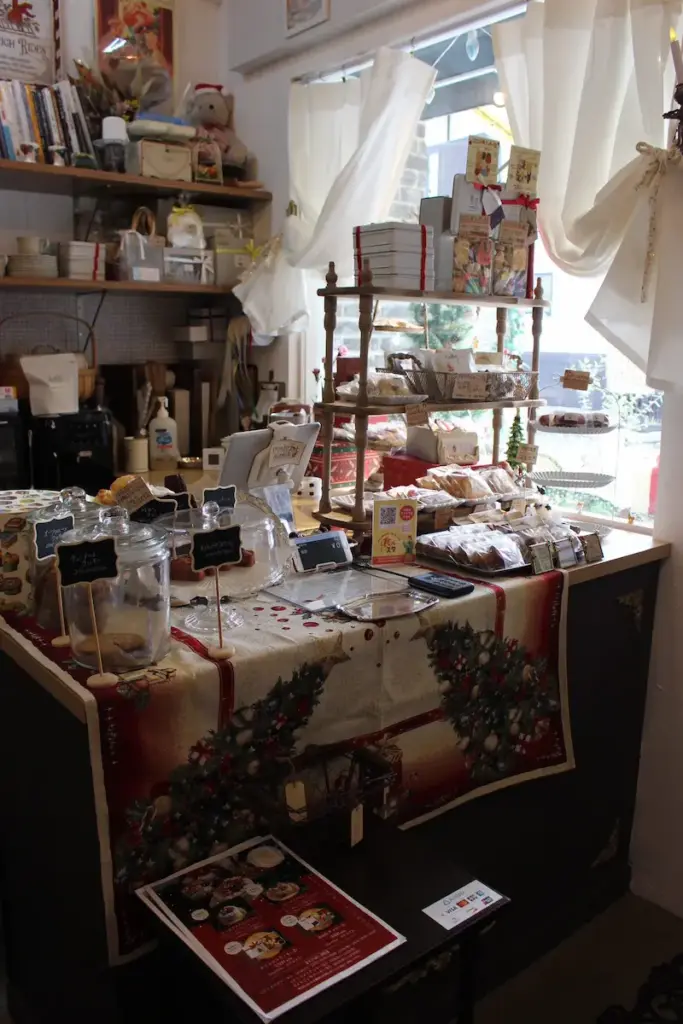 cafe-de-narion レジ前 クリスマスバージョン