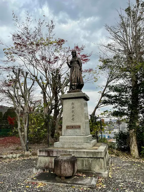 川西市『ナイチンゲール像お別れセレモニー』開催