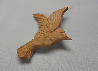 大阪欄間　ブローチ