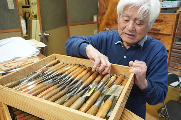 大阪欄間　彫刻刀