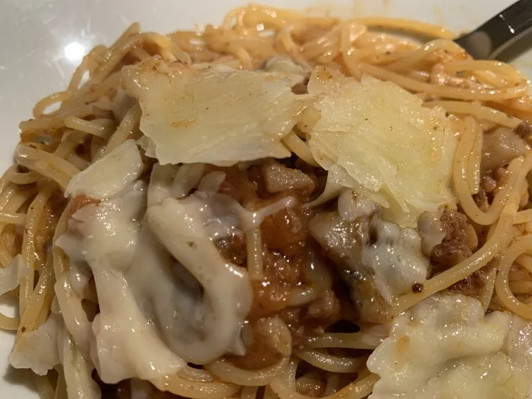 RYURYU六甲 パスタのチーズ