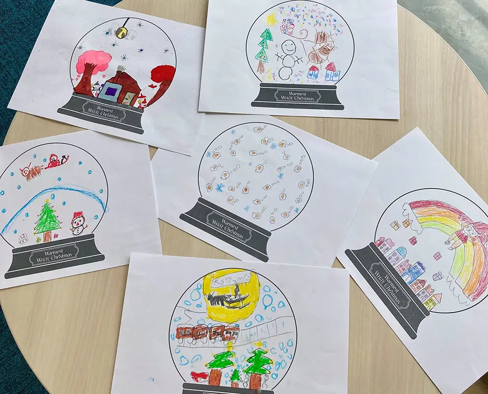 阪急うめだ本店 スノードーム