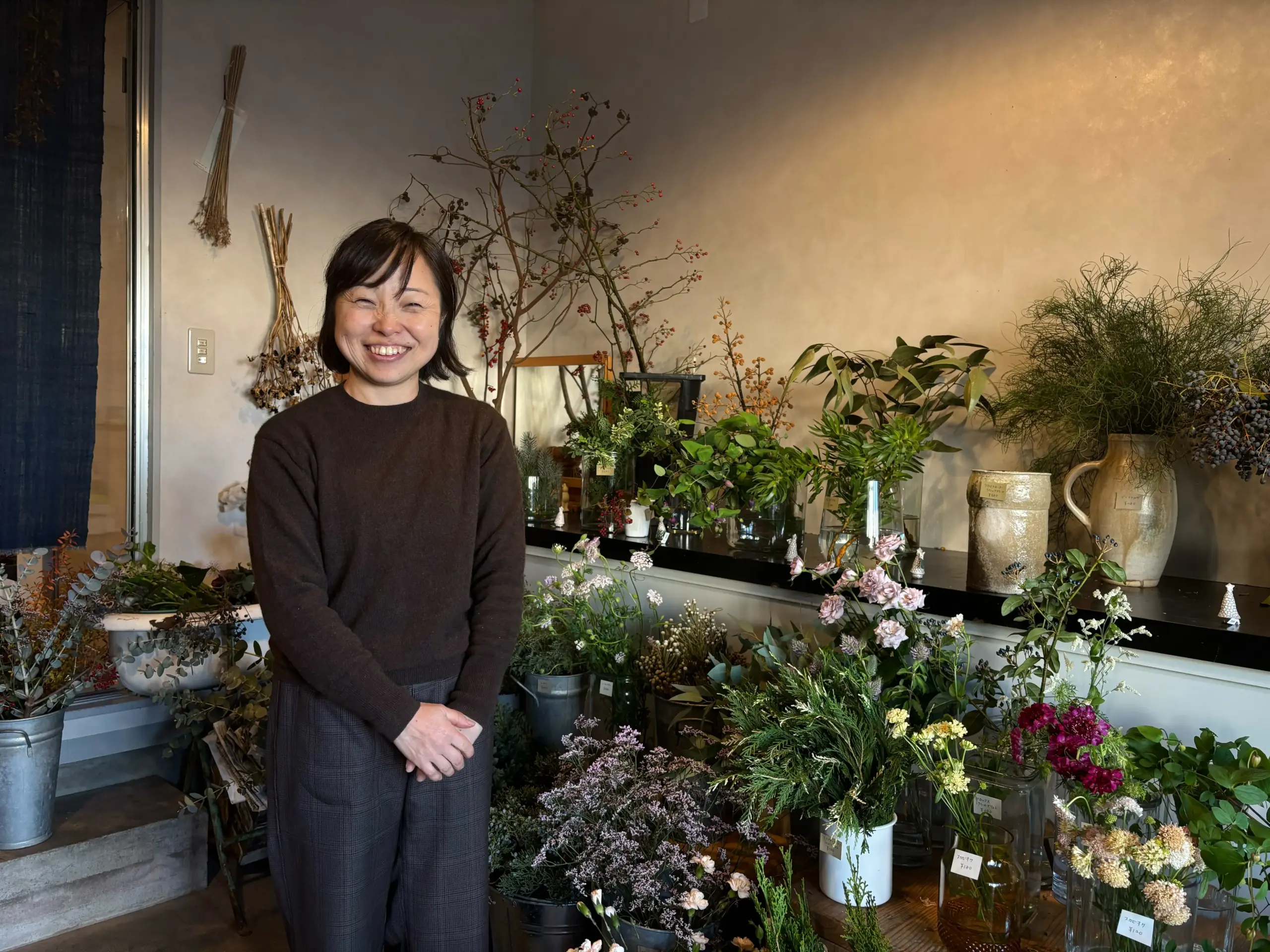 お花畑で摘むように楽しめる。心温まるお花屋さん “tocoha flower”