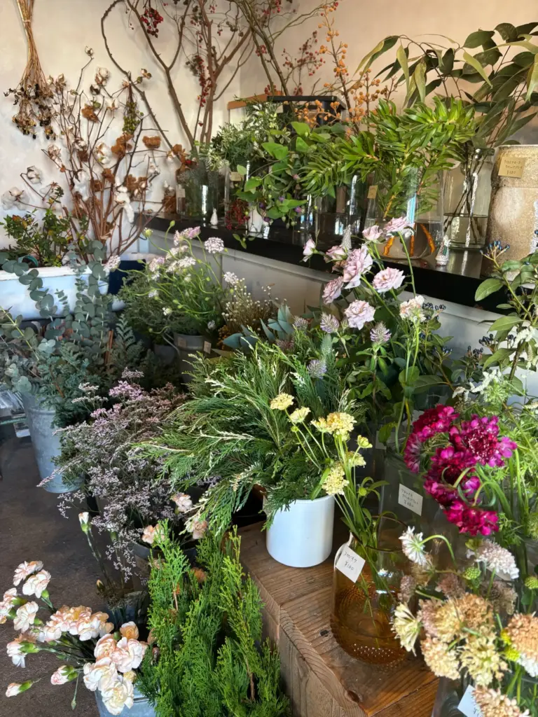 “tocoha flower”の店内